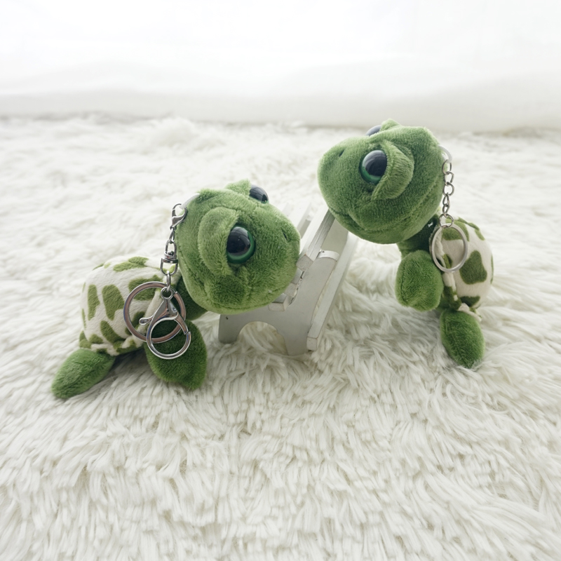可爱招财龟毛绒玩具乌龟包包饰品