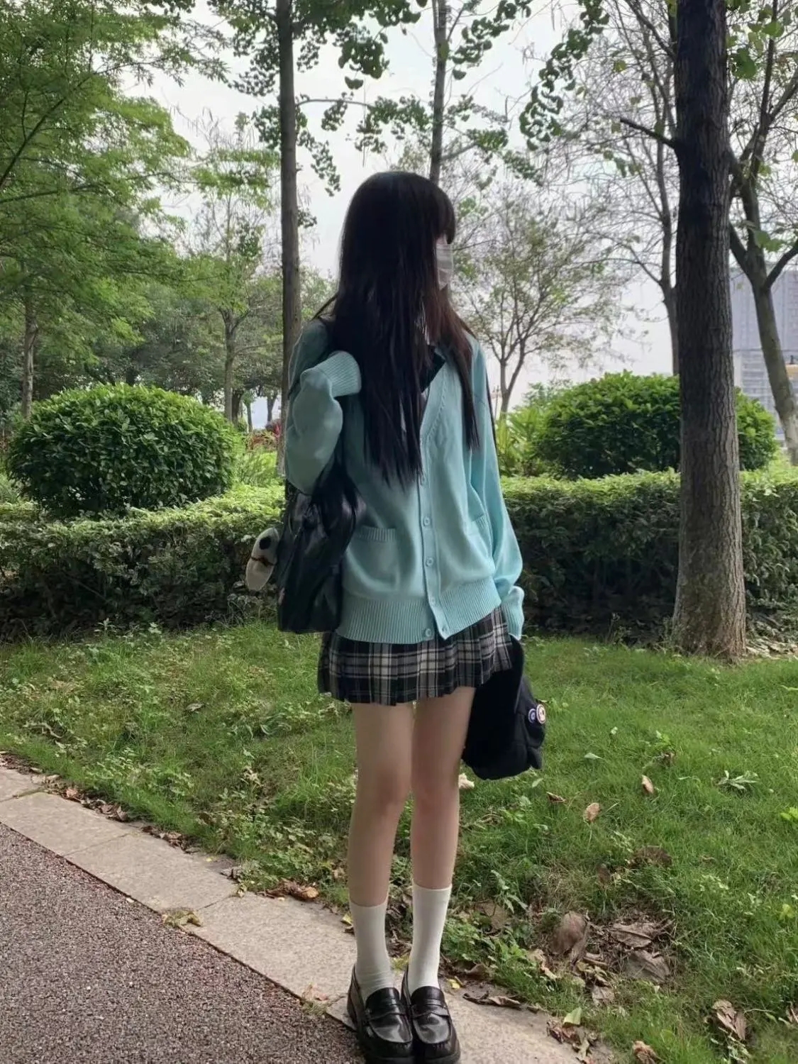 学院风JK开衫外套女秋冬日系制服毛衣套装学生校供针织衫全套校服