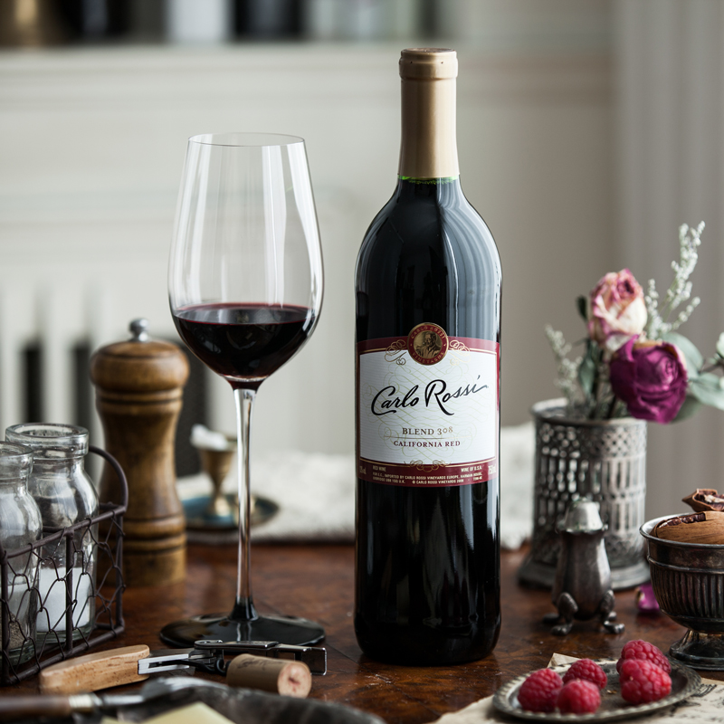 ÈáºÍ³©Òû ÃÀ¹úÔÆ¿½ø¿Ú¼ÓÖÝÀÖÊÂBlend308°ë¸ÉºìÆÏÌÑ¾Æºì¾Æ 750ml