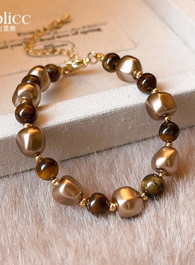 复古美拉德不规则手链手饰品