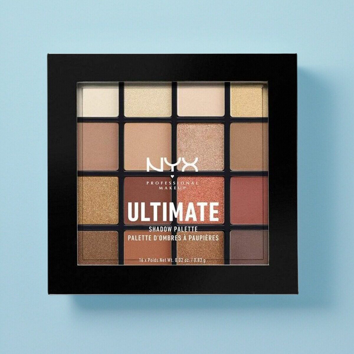 【海淘正品】nyx12色眼影盘 彩虹盘日落盘 秋季新品