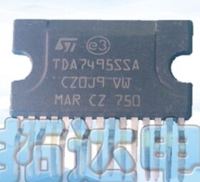【纳鑫电子】真正全新进口货 TDA7495SSA 伴音功放集成电路