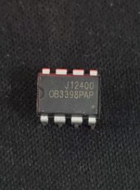【纳鑫电子】OB3398PAP 电源管理IC芯片【直插DIP8】现货可直拍