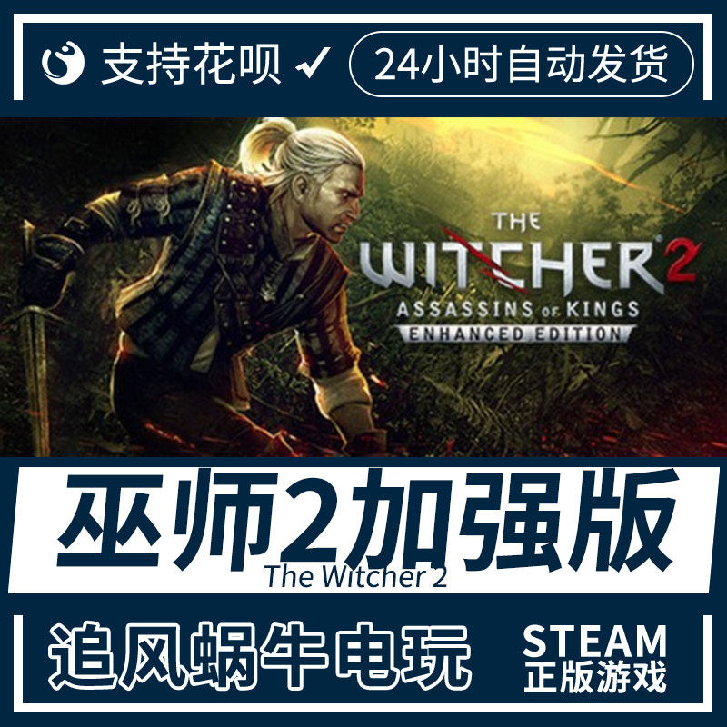 pc正版 steam 巫师2:国王刺客加强版 the witcher 2 追风蜗牛