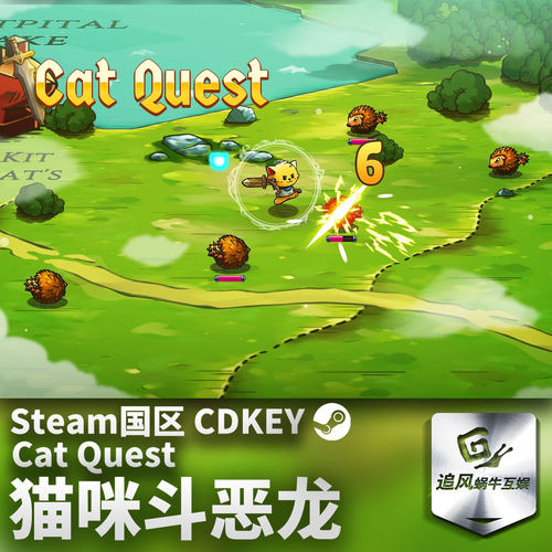 Steam 正版 PC 游戏 猫咪斗恶龙 Cat Quest 国区激活码 CDKEY