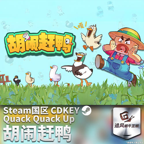 Steam 正版 PC 游戏 胡闹赶鸭 国区激活码 CDKEY