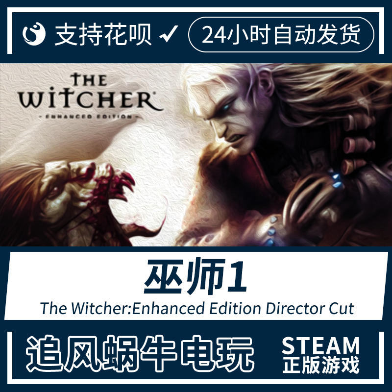 PC正版steam巫师1 The Witcher:Enhanced Edition Director Cut-封面