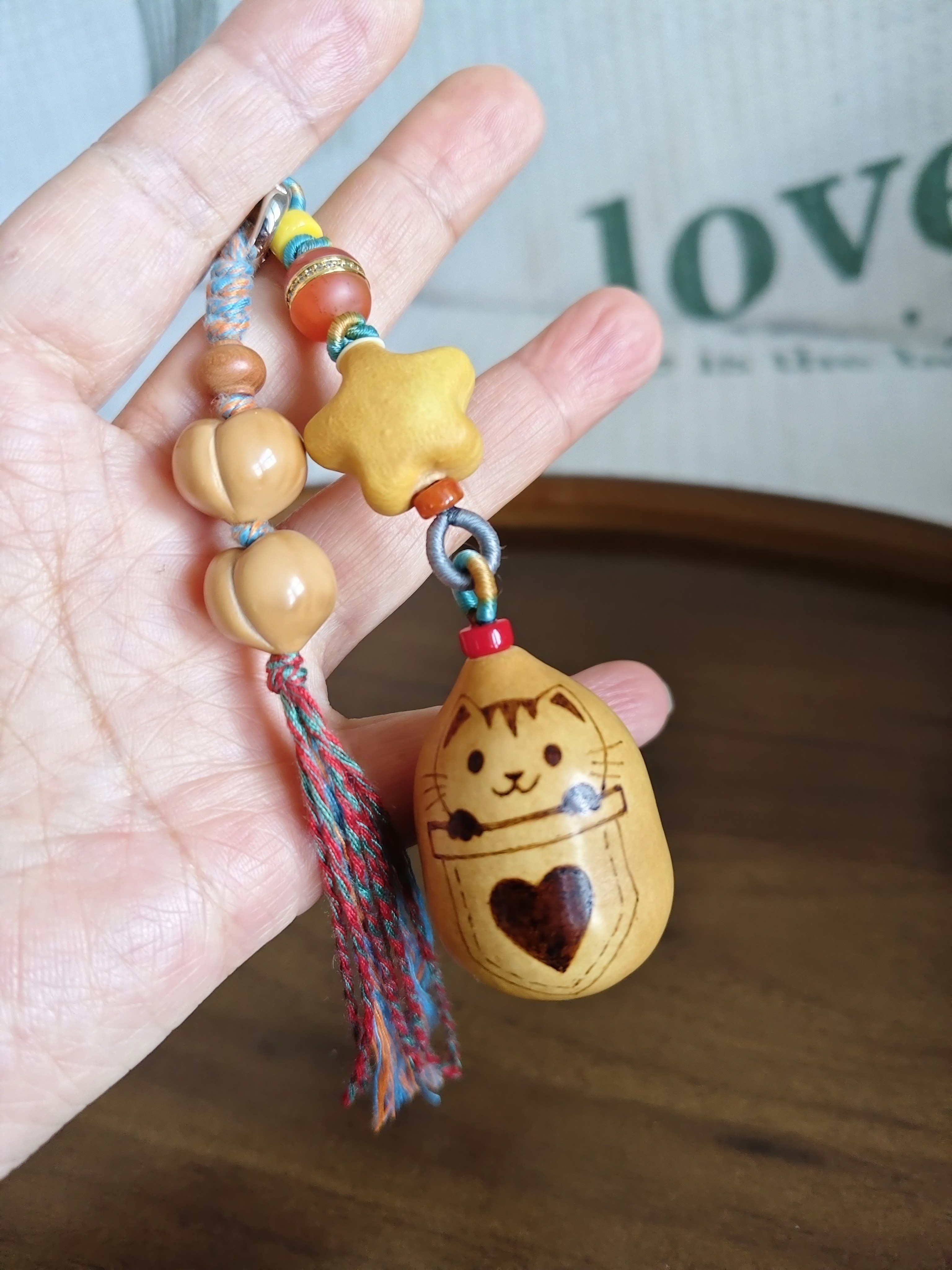 天然葫芦挂件原创手机饰品挂件挂饰烙刻小猫猴头屁桃葫芦星星挂件,特色手工艺,葫芦,淘宝优惠券,粉丝福利购,淘宝优惠卷