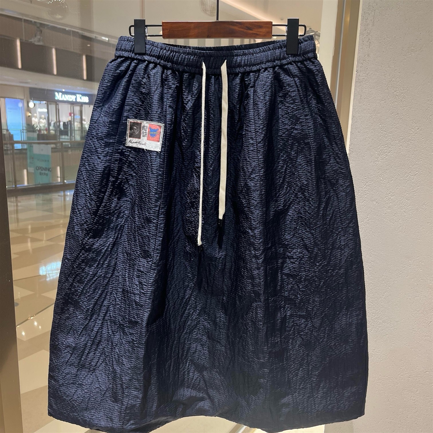 mmq设计师秋冬羽绒设计师A半身裙加棉2025新款裙字款meetmimiq