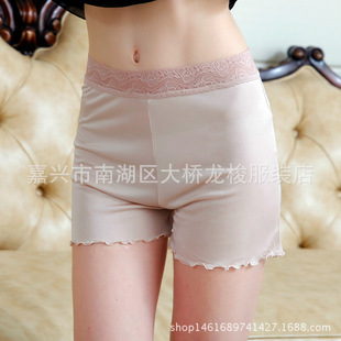 衬裤 睡裤 裙裤 真丝安全裤 防走光三分打底裤 桑蚕丝真丝打底裤