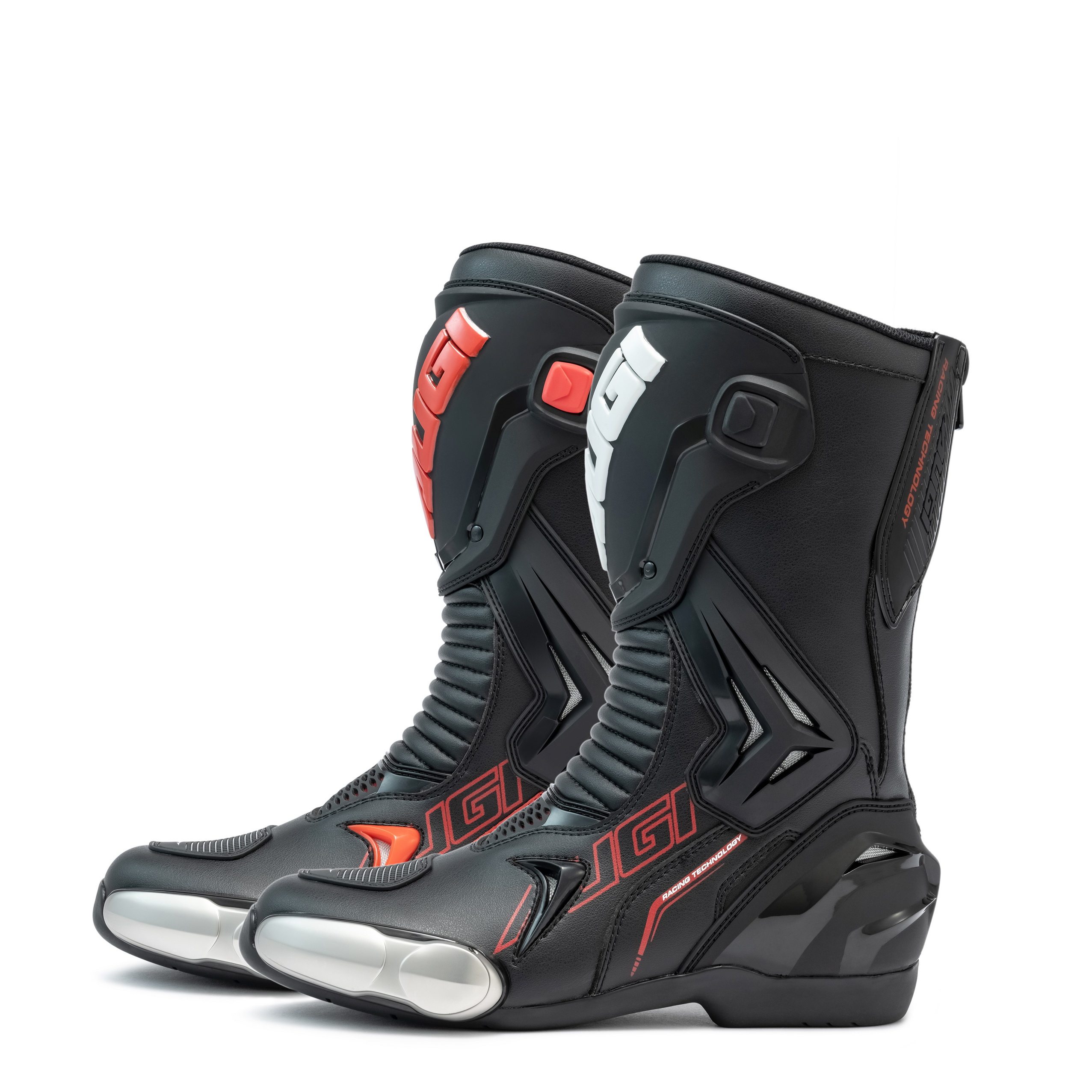 AUGI赛车靴骑行靴赛道靴摩旅场地靴公路靴竞技靴耐磨防摔AR3-ST