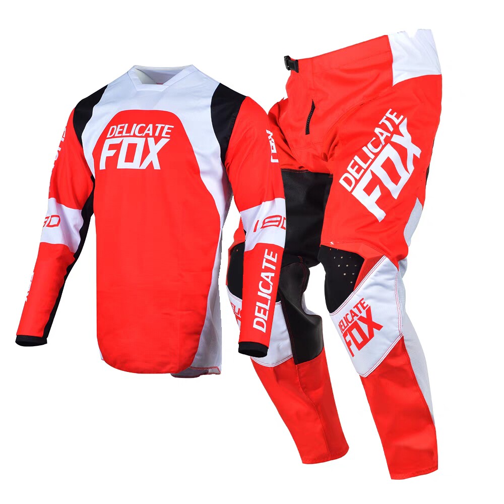 DELICATE FOX越野骑行服攀爬速降拉力山地沙滩车MX ATV越野服套装