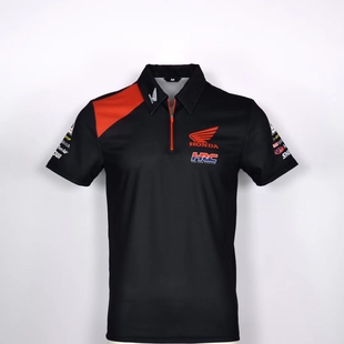 达喀尔T恤MotoGP车队服赛车服厂队Polo衫 曼岛TT短袖 定制速干透气