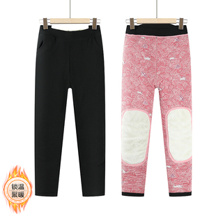 老太太加绒加厚保暖裤 护腰护膝防寒裤 女外穿冬季 中老年人妈妈棉裤