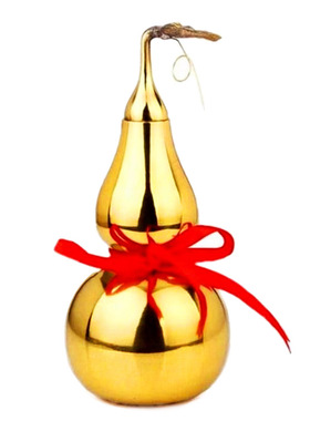 铜葫芦纯铜摆件八卦挂件