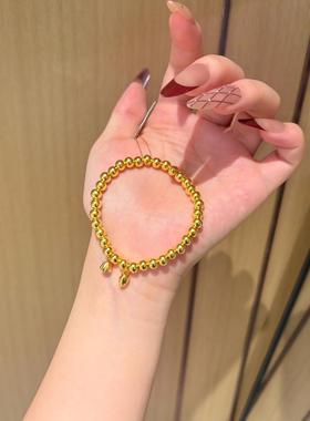 合金手链 南非矿金【两世欢手链】孟加拉赤金北欧金 锡金里外一色