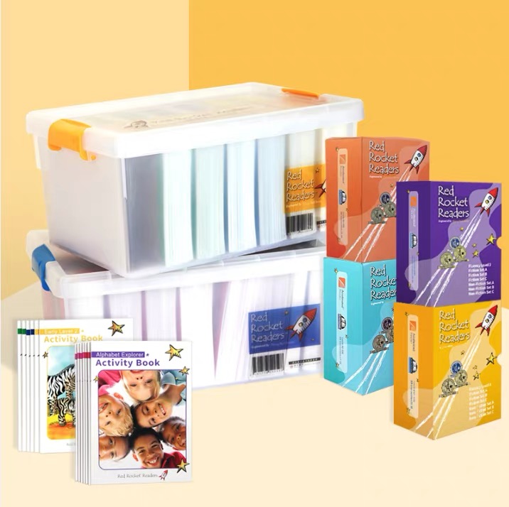 盖世童书 小达人/卡米点读笔红火箭分级阅读蓝盒黄盒全套英语启蒙