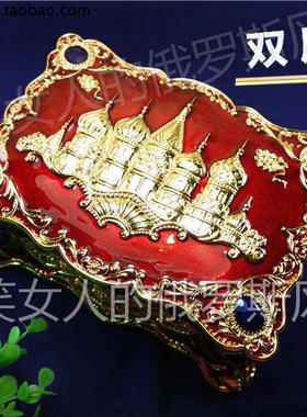 俄罗斯长方形向日葵首饰盒特价