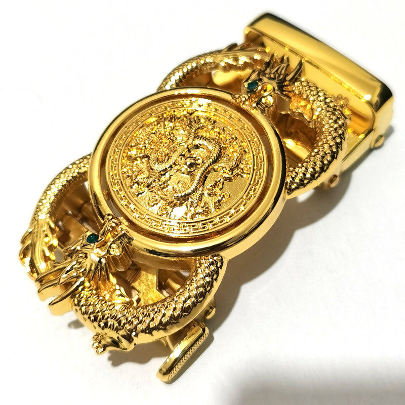 새로운 SHILAIRUN 자동 버클 벨트 헤드 하이 엔드 남성 벨트 클립 중국어 바람 드래곤 벨트 버클 헤드 3.5