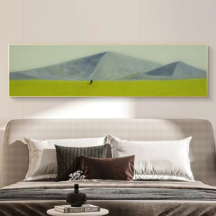 现代简约抽象艺术背影风景装饰画沙发背景墙挂画北欧餐厅卧室墙画
