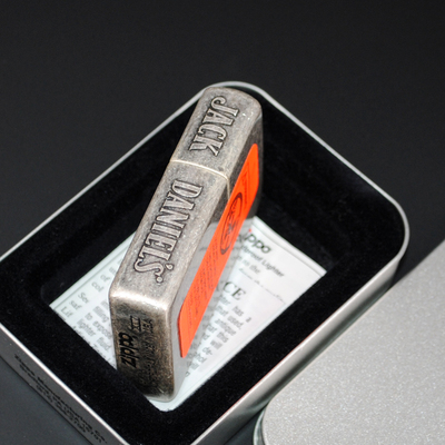 Zippo收藏1998年杰克丹尼打火机