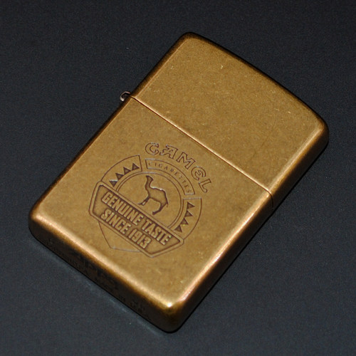 Zippo1996年古铜骆驼起源打火机