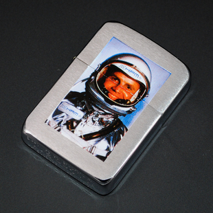 收藏 原装 绝版 Zippo打火机 2001年1941复刻希望宇航员HP底 正品