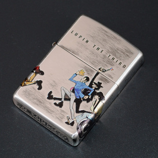 原装正品Zippo打火机-日韩收藏-2024年动漫鲁邦三世Part5