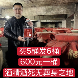 四川散装白酒原浆纯粮食酒桶装浓香型52度散酒高粱酒泡酒专用