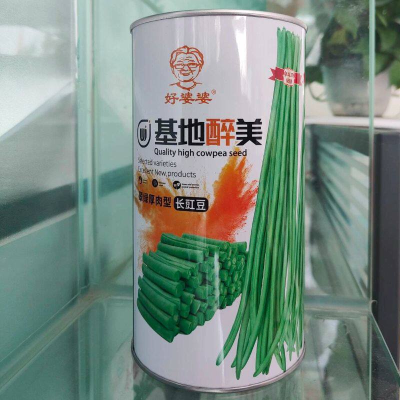 基地醉美长豇豆种子翠绿条长豆角种子大棚露天基地种植春秋蔬菜籽