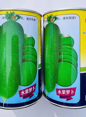杂交菠萝蜜水果萝卜种子脆甜多汁抗病高产 秋冬大田罐装蔬菜种50g