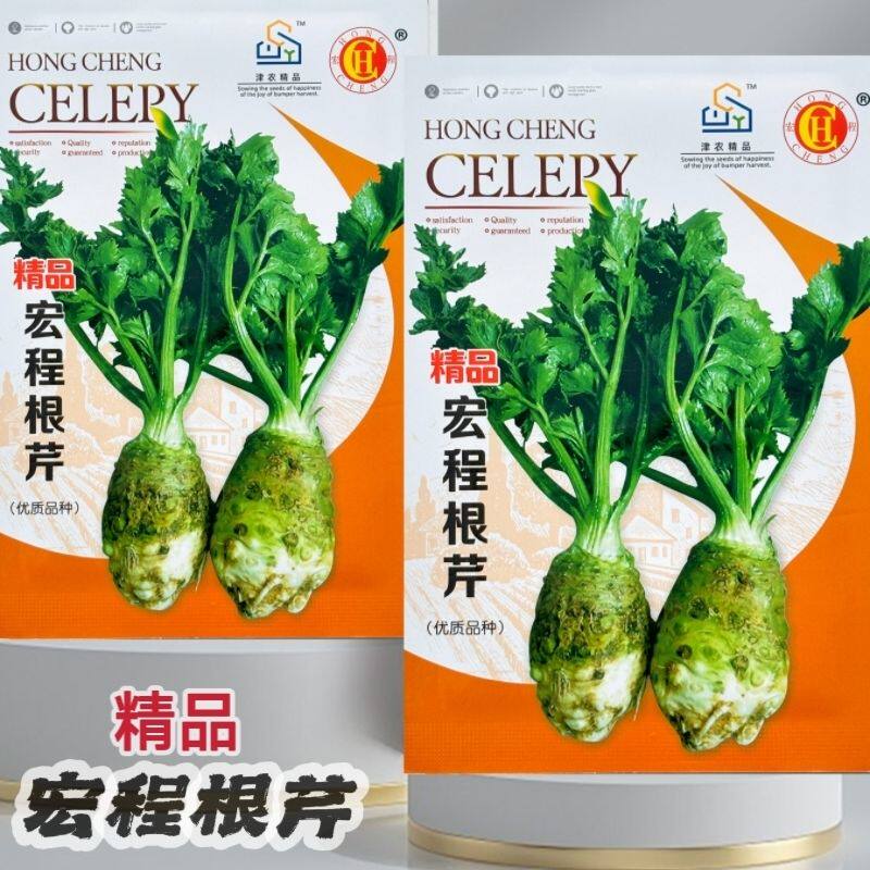 宏程根芹种子洋芹菜块芹种籽球根塘蒿菜种子高产四季特色蔬菜种子
