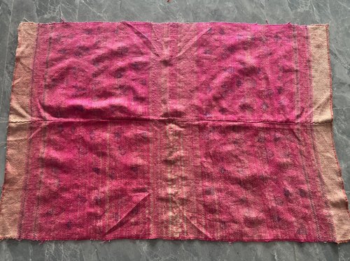 特色手工艺品苗绣百褶裙老绣背带土布老绣衣服云肩毛南族织锦A039