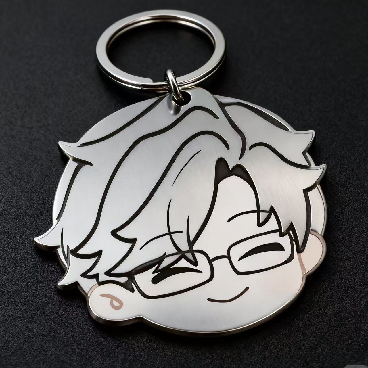 定制周边LOGO图案钥匙扣吊坠挂件