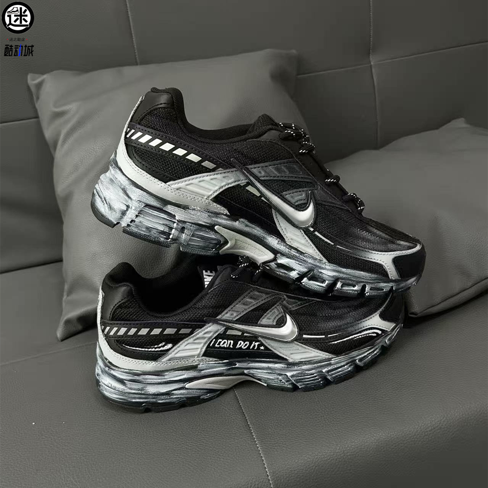 球鞋定制 Nike/耐克 Initiator 雾隐高街涂鸦机能男子复古老爹鞋