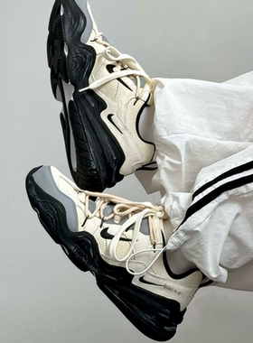 球鞋定制 Nike Tech Hera 探月者高级感街头废土风低帮男女老爹鞋