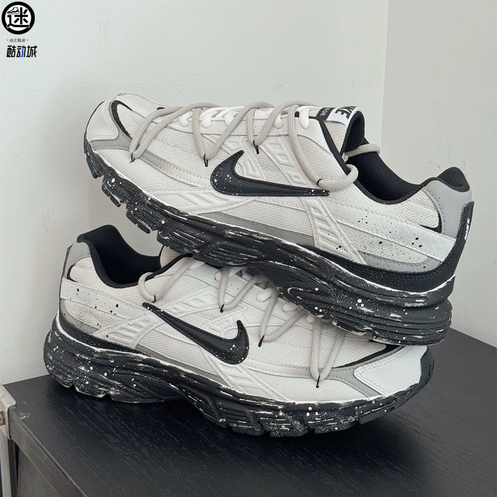 球鞋定制 Nike/耐克 Initiator 星隧高街涂鸦机能男子复古老爹鞋