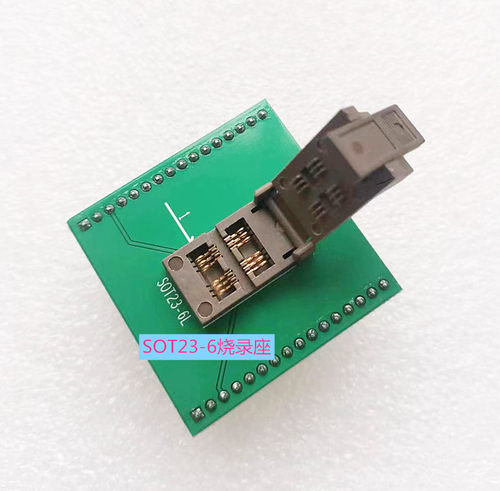 sot23-6烧写座ZY317测试座烧录座