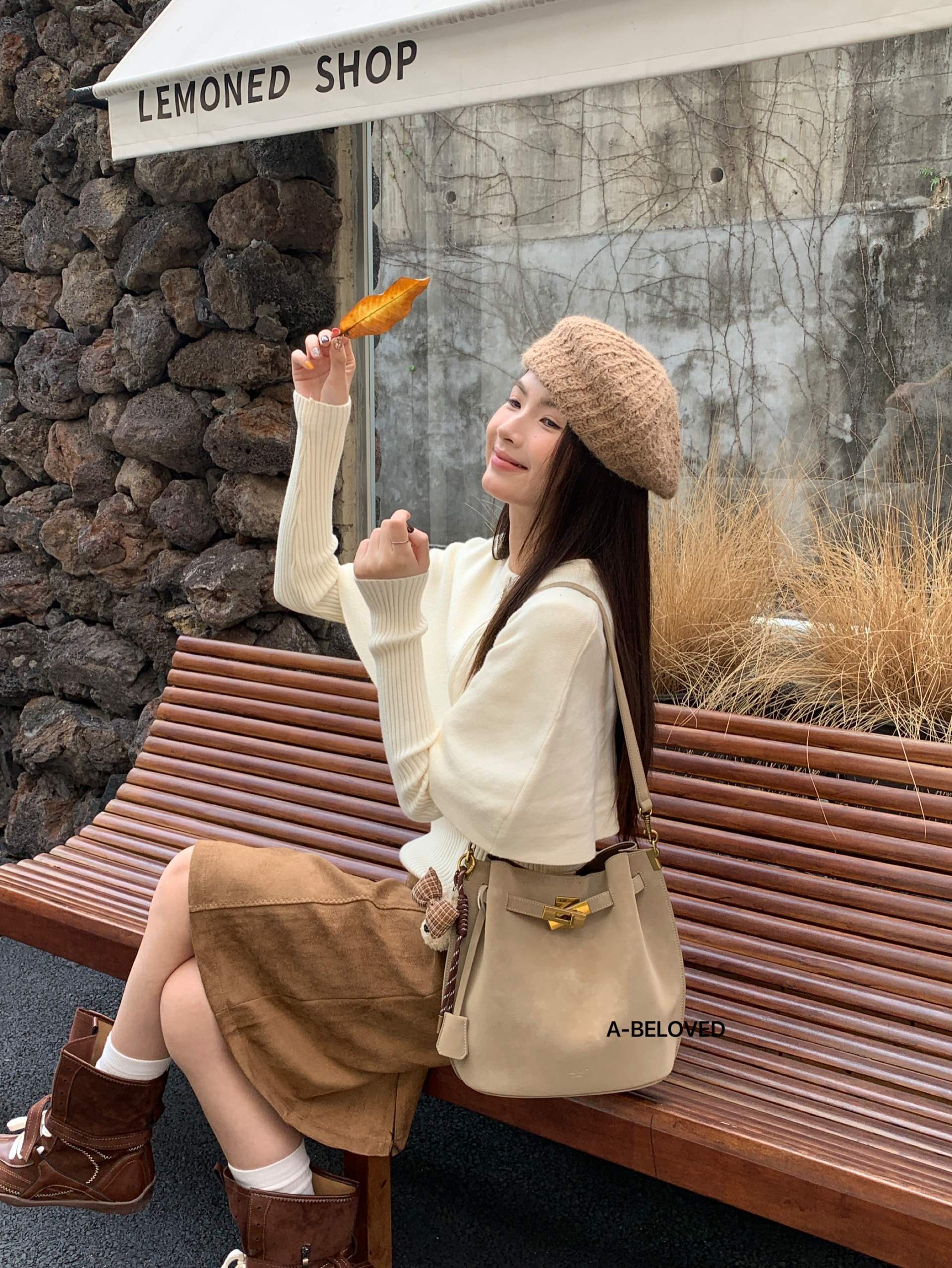 2026新款真皮小众设计感链条腋下大包女高级感单肩斜挎百搭包包