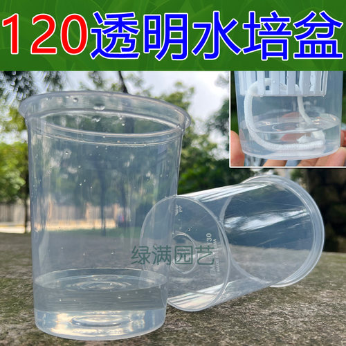 水培塑料花盆不漏水3寸兰花盆