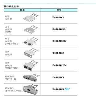 原装安全门钥匙插销 片D4SL-NK1S NK2 3 2G NK5 NSK10 CN1
