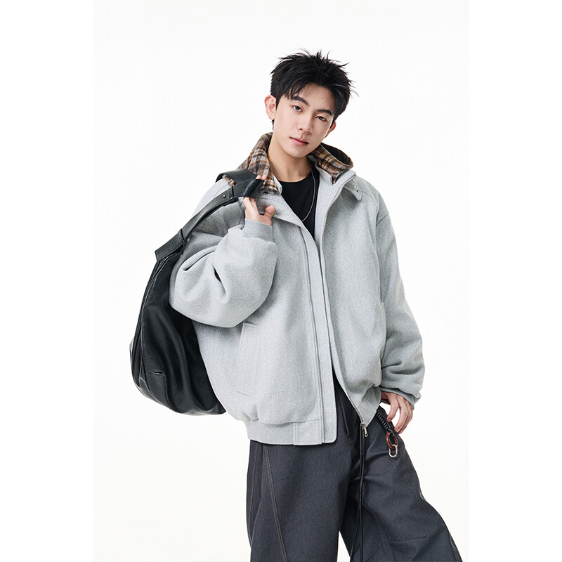 特P105 无差价冬季新款时尚百搭棉衣外套-HY8528 无影墙