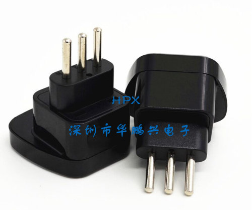 万能插座 多国 转换插头SS-12A用于意大利，乌拉圭嵌入式插脚