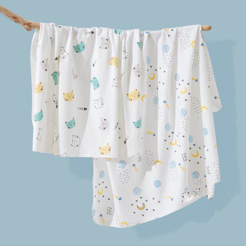 春夏季薄款新生儿产房包巾包单新生儿A类纯棉春季包被婴儿用品