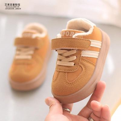 秋冬新款德训男童女童软底休闲鞋