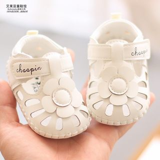 婴儿鞋子学步鞋女宝宝夏季6-12个月一岁鞋子公主鞋软底幼儿童凉鞋