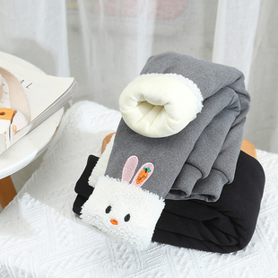 冬季 保暖裤 外穿长裤 女宝宝冬装 子 婴儿小童棉裤 女童加绒加厚打底裤