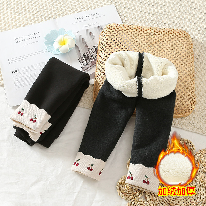 女童裤子秋冬2025新款洋气女宝宝加绒打底裤小女孩一体绒加厚长裤,童装/婴儿装/亲子装,裤子,淘宝优惠券,粉丝福利购,淘宝优惠卷