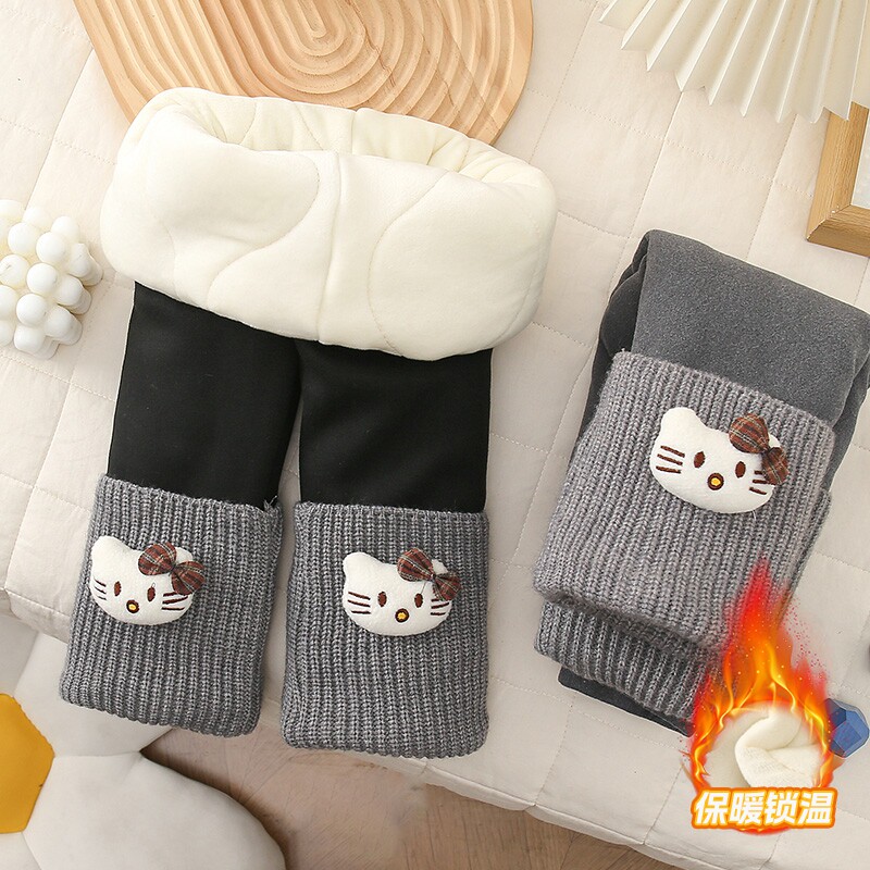 女童冬装裤子洋气女宝加绒夹棉打底裤保暖棉裤小女孩冬季外穿长裤,童装/婴儿装/亲子装,裤子,淘宝优惠券,粉丝福利购,淘宝优惠卷