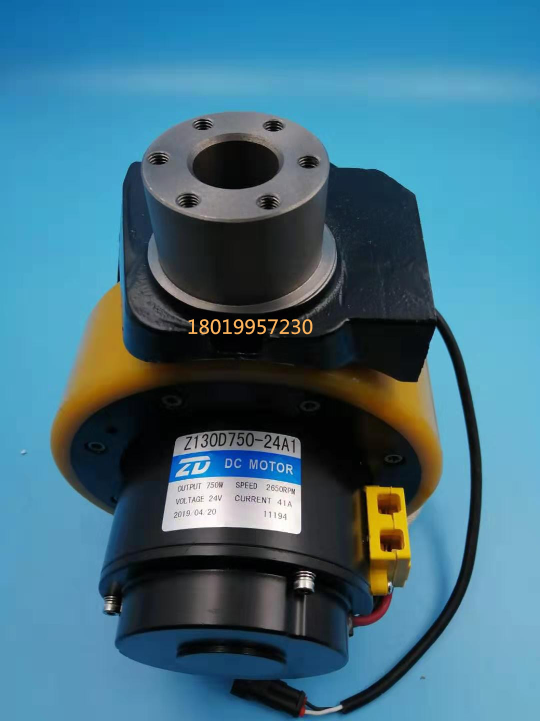 金彭电动托盘搬运叉车驱动轮电机总成 行走电机马达z130d750-24a1